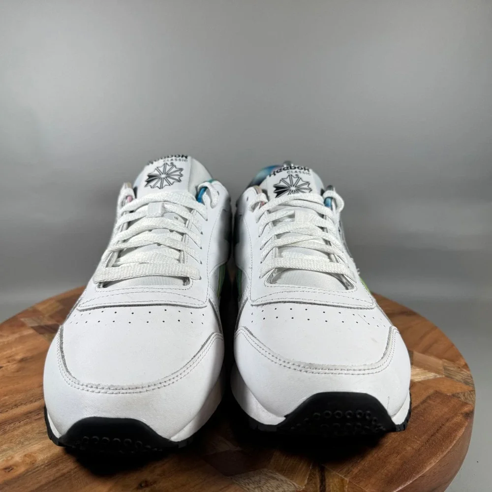 Reebok Classic Leather White‎ Sneakers Men 11 Casual Shoes Lace Up Comfort